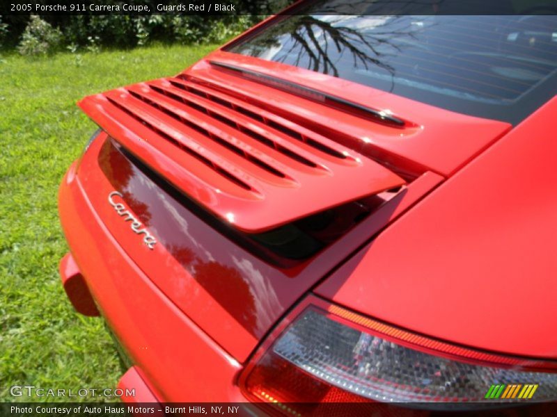 Guards Red / Black 2005 Porsche 911 Carrera Coupe