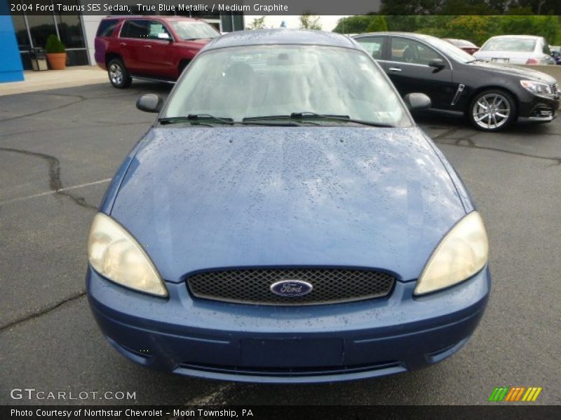 True Blue Metallic / Medium Graphite 2004 Ford Taurus SES Sedan
