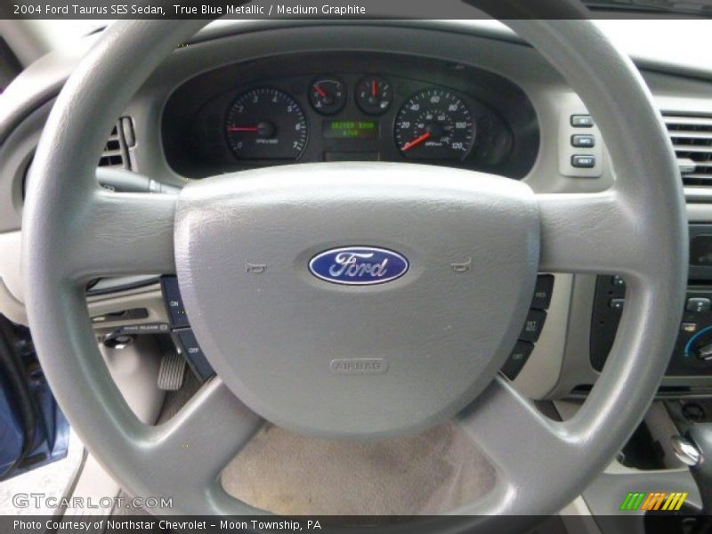 True Blue Metallic / Medium Graphite 2004 Ford Taurus SES Sedan