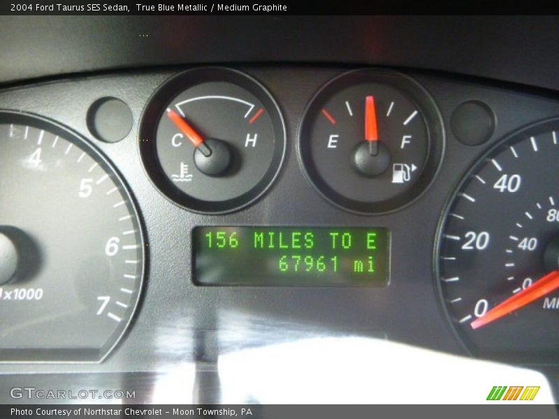 True Blue Metallic / Medium Graphite 2004 Ford Taurus SES Sedan