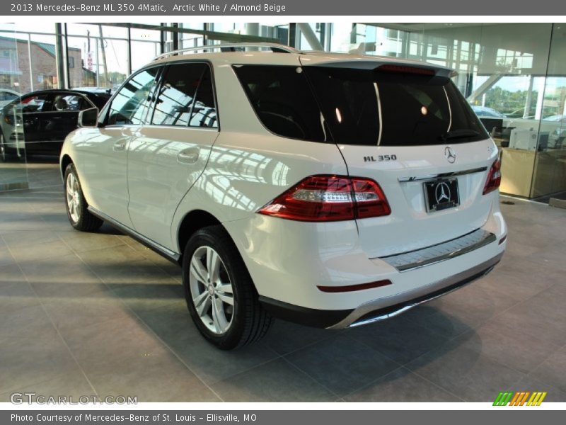 Arctic White / Almond Beige 2013 Mercedes-Benz ML 350 4Matic