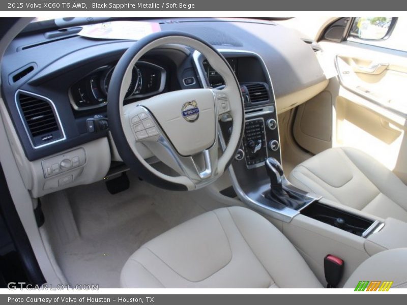Soft Beige Interior - 2015 XC60 T6 AWD 