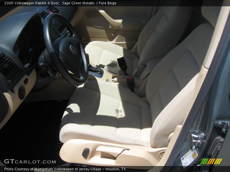 Sage Green Metallic / Pure Beige 2006 Volkswagen Rabbit 4 Door