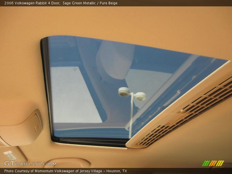Sage Green Metallic / Pure Beige 2006 Volkswagen Rabbit 4 Door