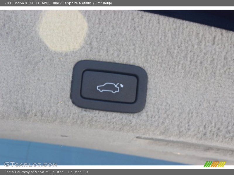 Black Sapphire Metallic / Soft Beige 2015 Volvo XC60 T6 AWD