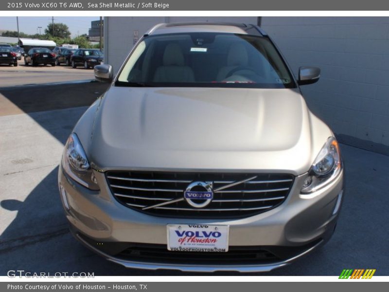 Sea Shell Metallic / Soft Beige 2015 Volvo XC60 T6 AWD