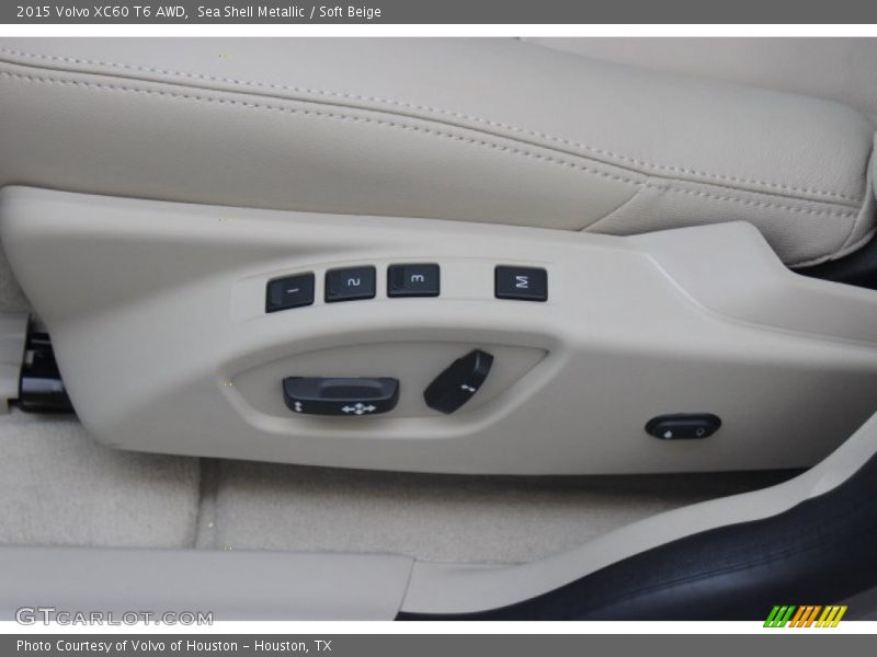 Sea Shell Metallic / Soft Beige 2015 Volvo XC60 T6 AWD