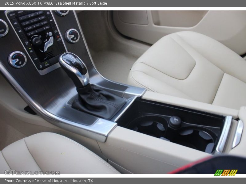 Sea Shell Metallic / Soft Beige 2015 Volvo XC60 T6 AWD