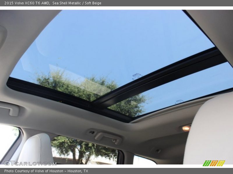 Sea Shell Metallic / Soft Beige 2015 Volvo XC60 T6 AWD