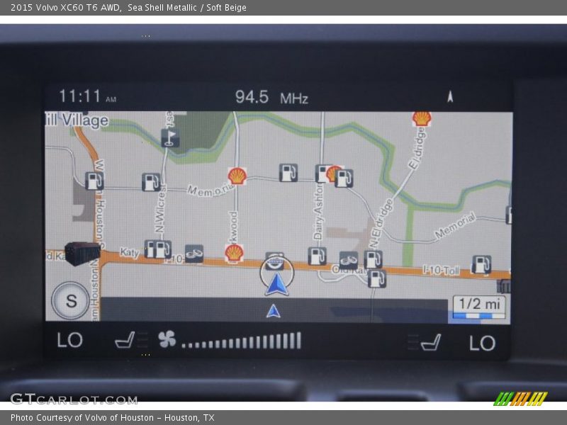 Sea Shell Metallic / Soft Beige 2015 Volvo XC60 T6 AWD