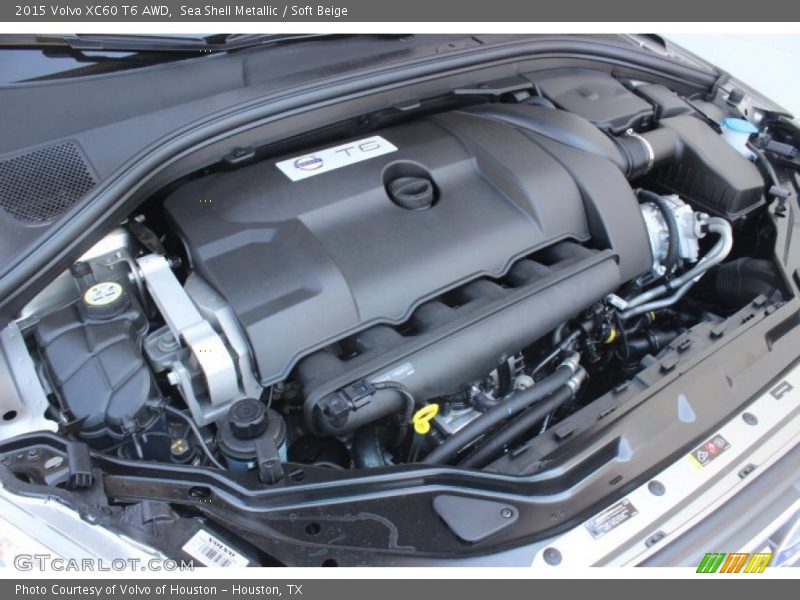 Sea Shell Metallic / Soft Beige 2015 Volvo XC60 T6 AWD