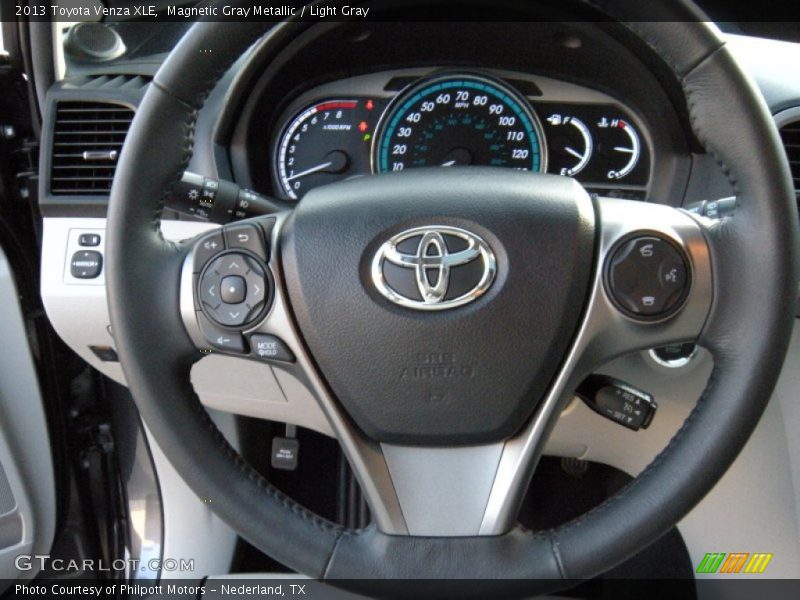 Magnetic Gray Metallic / Light Gray 2013 Toyota Venza XLE