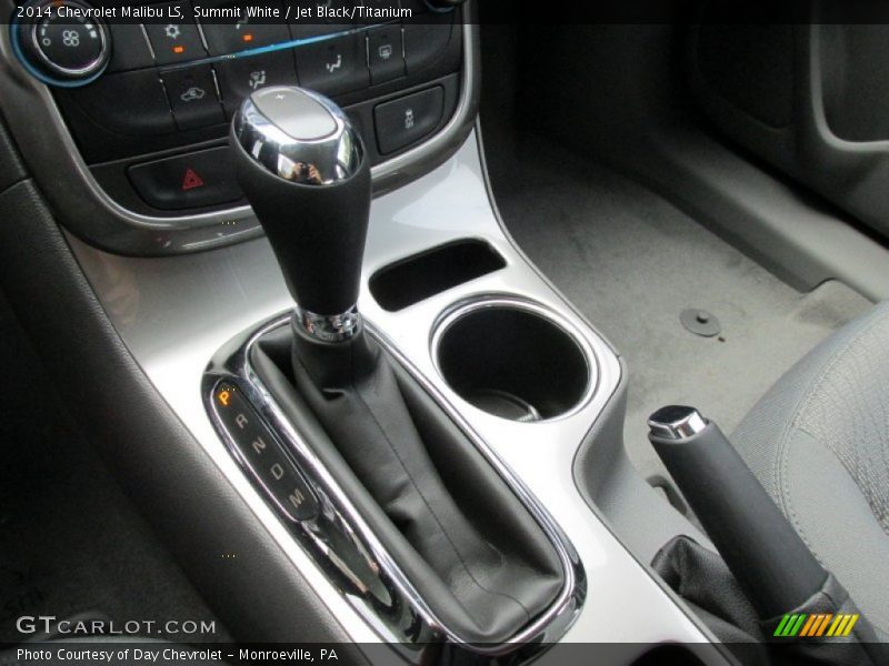 Summit White / Jet Black/Titanium 2014 Chevrolet Malibu LS