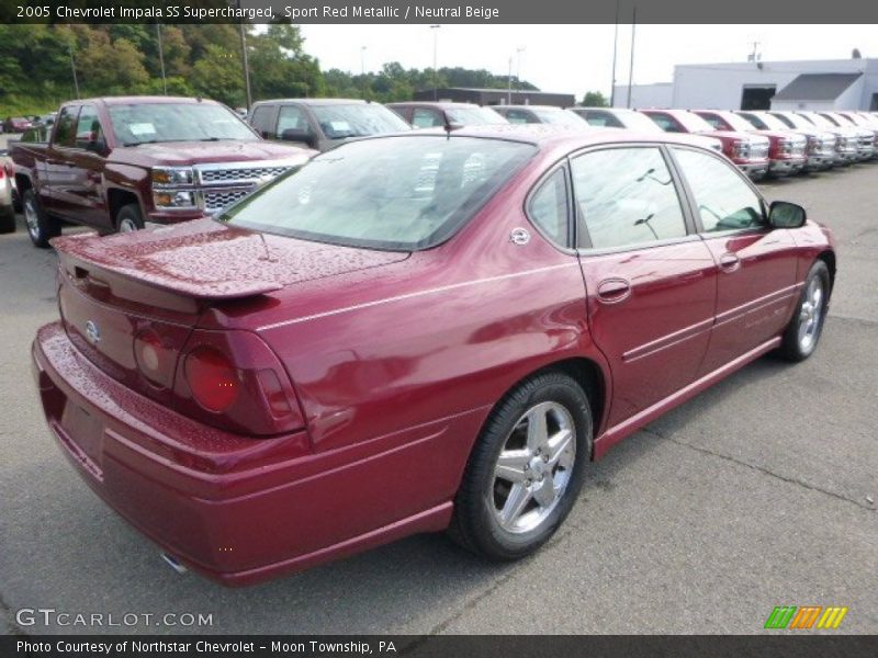 Sport Red Metallic / Neutral Beige 2005 Chevrolet Impala SS Supercharged