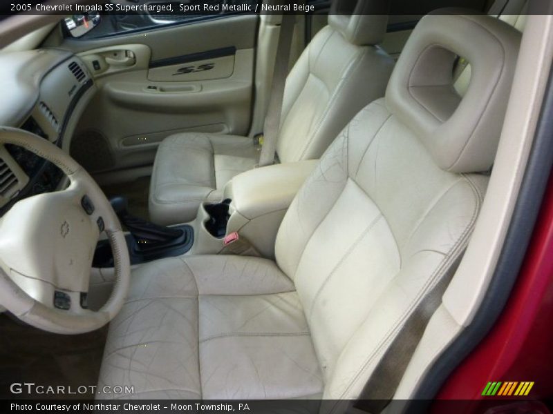 Front Seat of 2005 Impala SS Supercharged