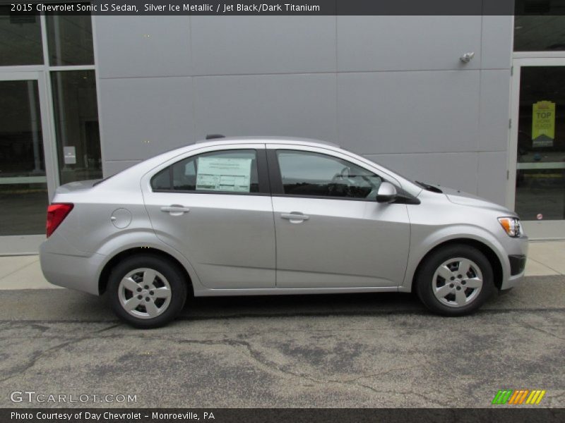  2015 Sonic LS Sedan Silver Ice Metallic