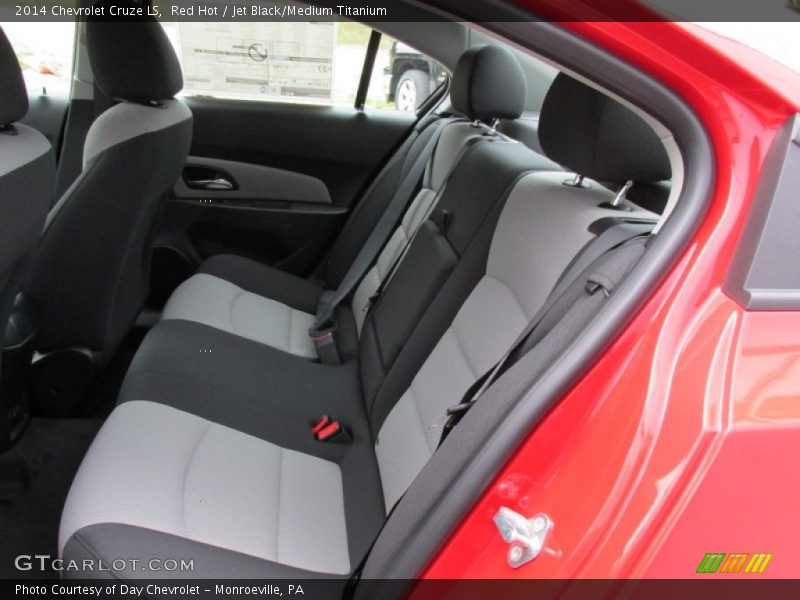 Red Hot / Jet Black/Medium Titanium 2014 Chevrolet Cruze LS