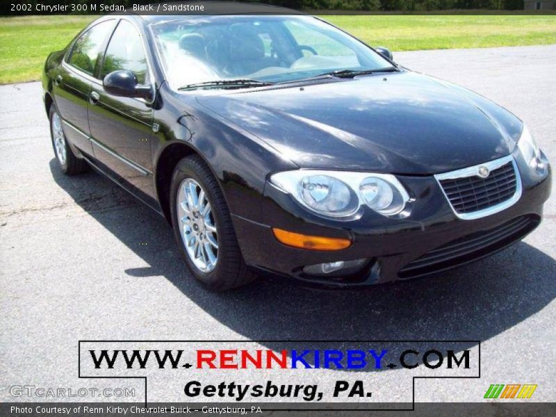 Black / Sandstone 2002 Chrysler 300 M Sedan