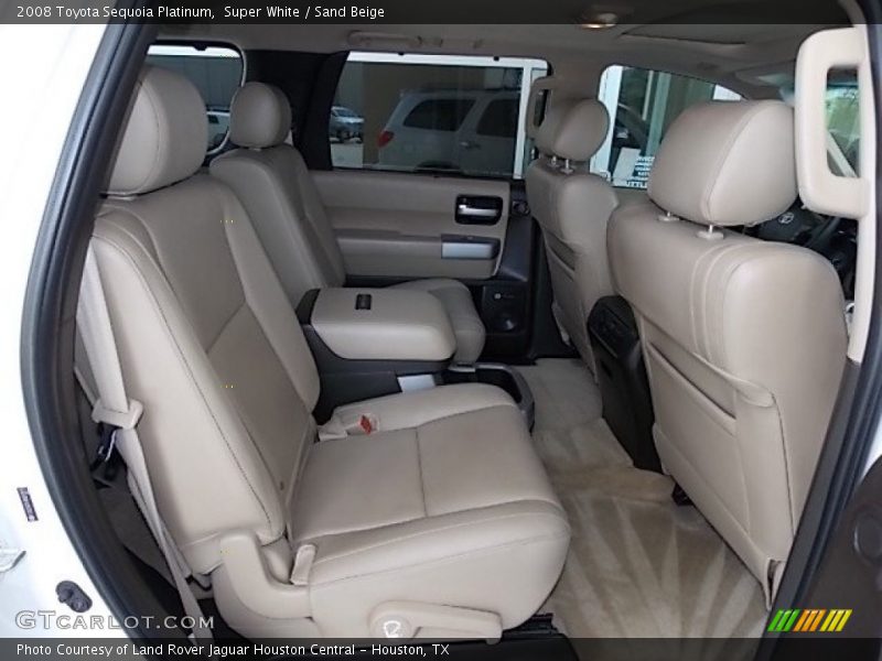 Rear Seat of 2008 Sequoia Platinum