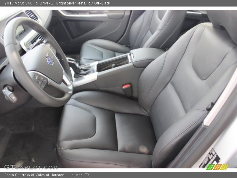 Bright Silver Metallic / Off-Black 2015 Volvo V60 T5 Drive-E
