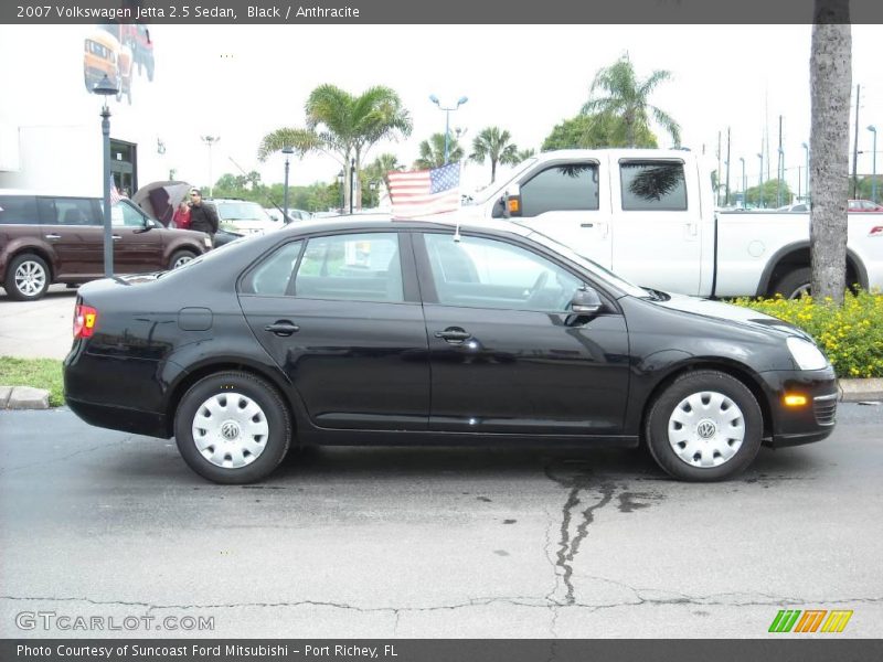 Black / Anthracite 2007 Volkswagen Jetta 2.5 Sedan