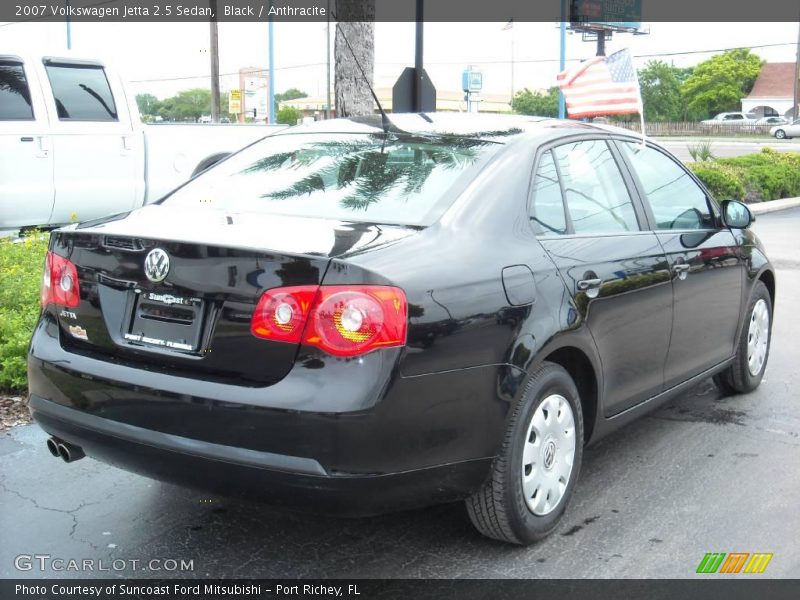 Black / Anthracite 2007 Volkswagen Jetta 2.5 Sedan