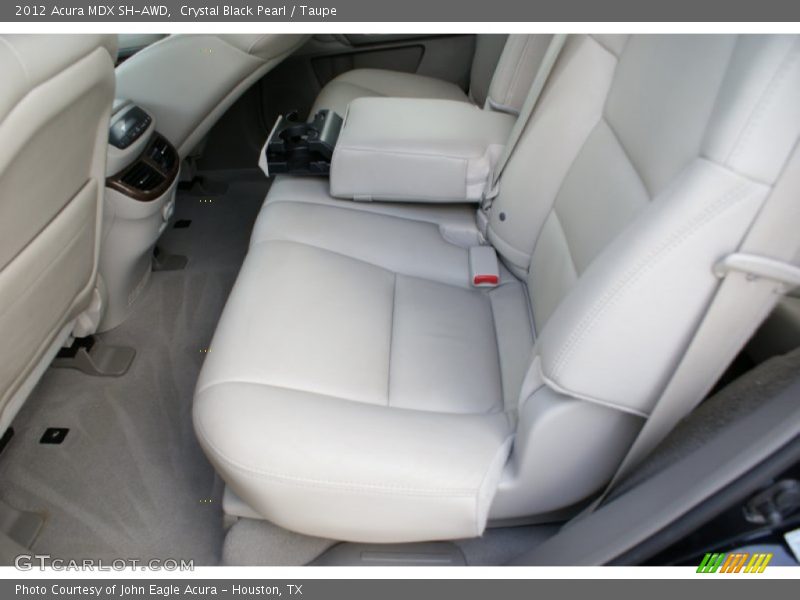 Crystal Black Pearl / Taupe 2012 Acura MDX SH-AWD