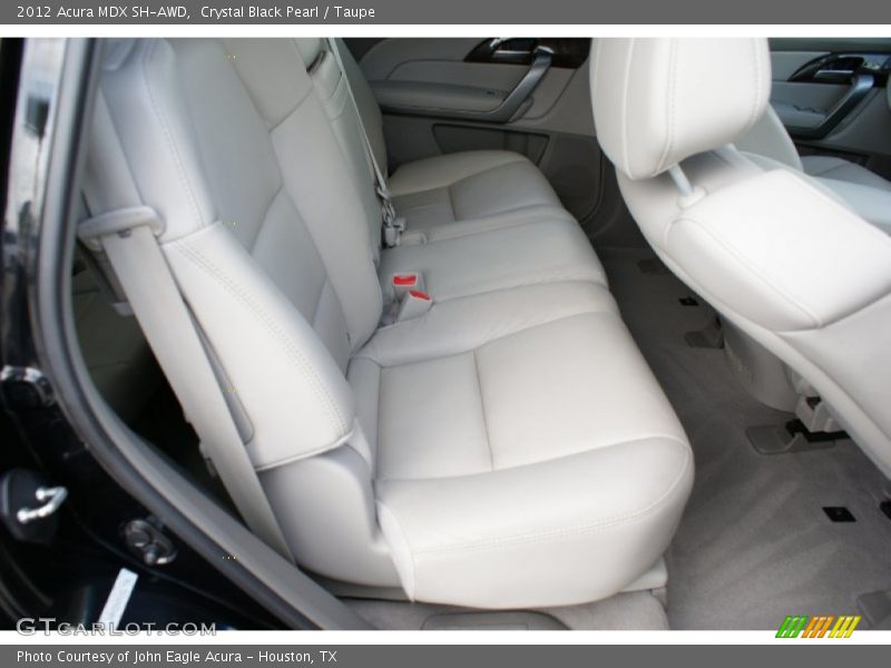 Crystal Black Pearl / Taupe 2012 Acura MDX SH-AWD