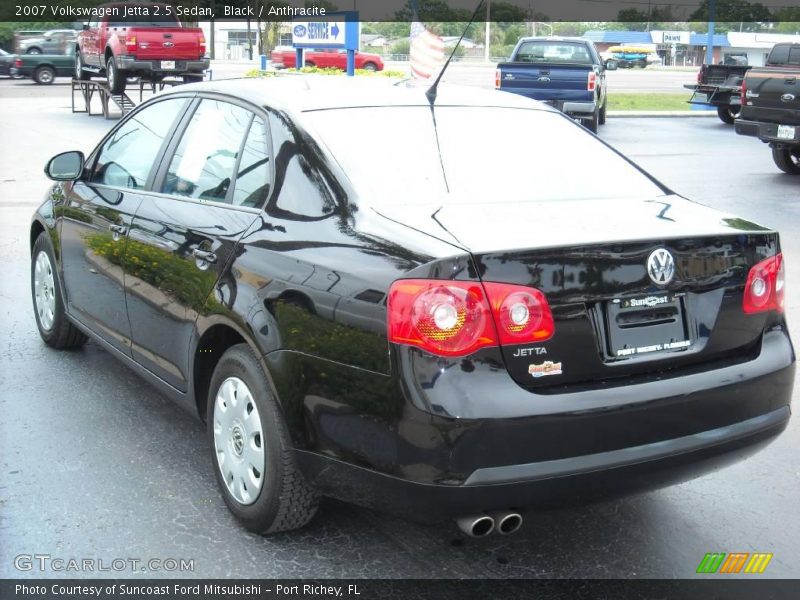 Black / Anthracite 2007 Volkswagen Jetta 2.5 Sedan