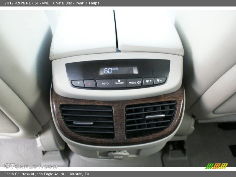 Crystal Black Pearl / Taupe 2012 Acura MDX SH-AWD
