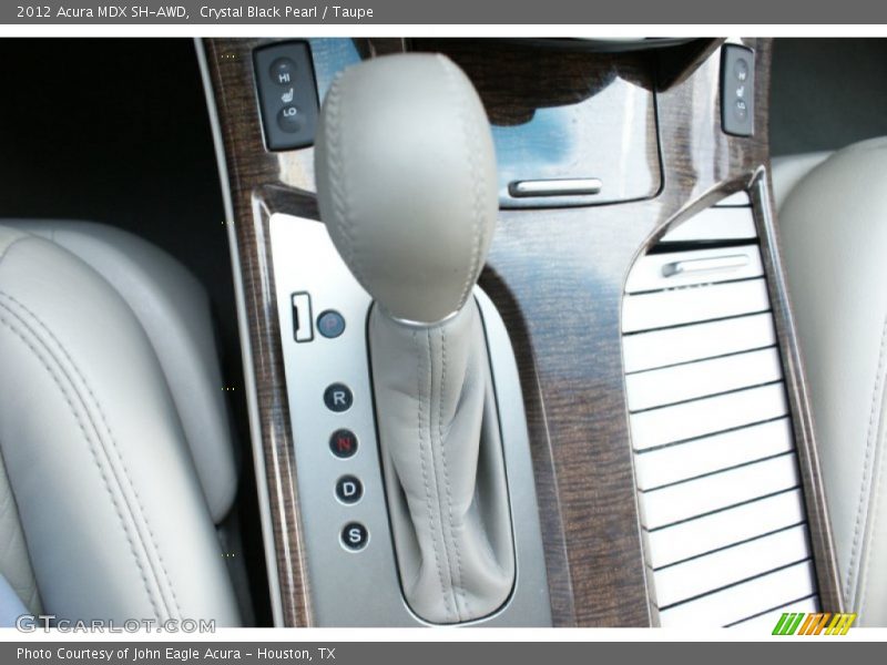 Crystal Black Pearl / Taupe 2012 Acura MDX SH-AWD