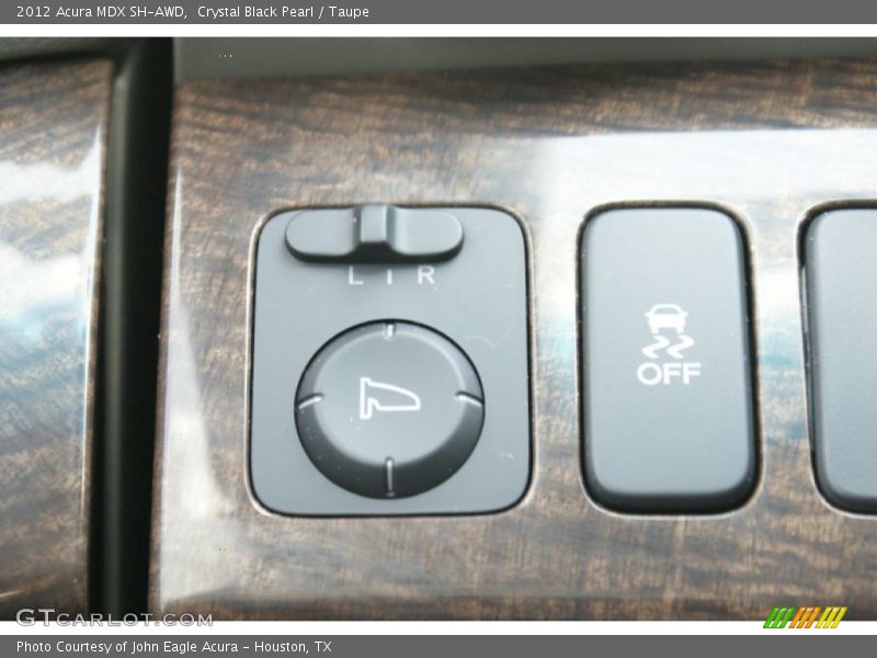 Crystal Black Pearl / Taupe 2012 Acura MDX SH-AWD