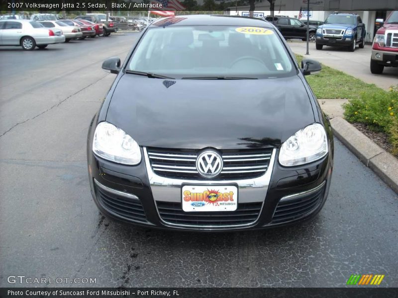 Black / Anthracite 2007 Volkswagen Jetta 2.5 Sedan