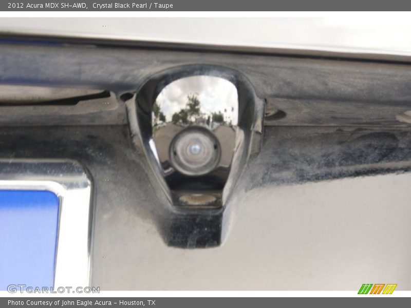 Crystal Black Pearl / Taupe 2012 Acura MDX SH-AWD