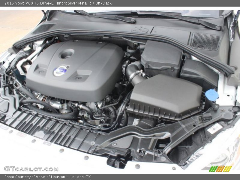 Bright Silver Metallic / Off-Black 2015 Volvo V60 T5 Drive-E