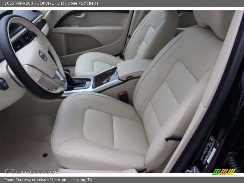 Front Seat of 2015 S80 T5 Drive-E