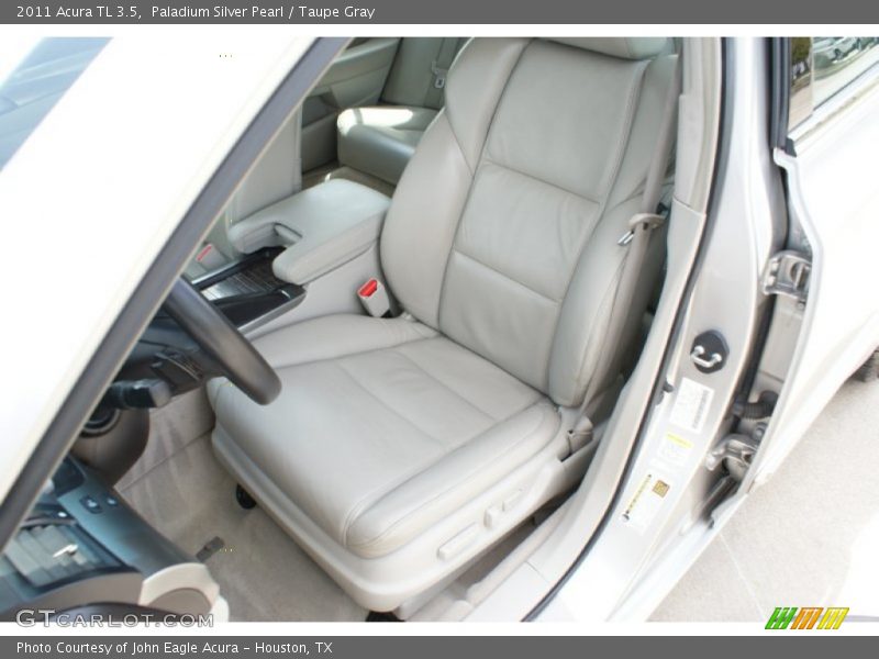 Paladium Silver Pearl / Taupe Gray 2011 Acura TL 3.5