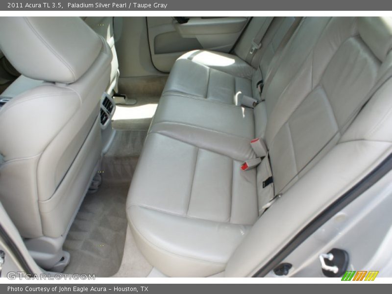 Paladium Silver Pearl / Taupe Gray 2011 Acura TL 3.5