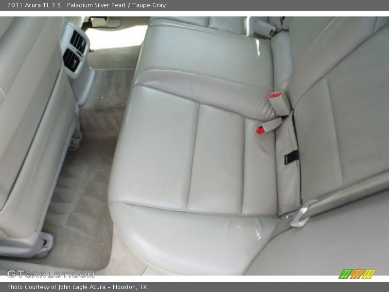 Paladium Silver Pearl / Taupe Gray 2011 Acura TL 3.5
