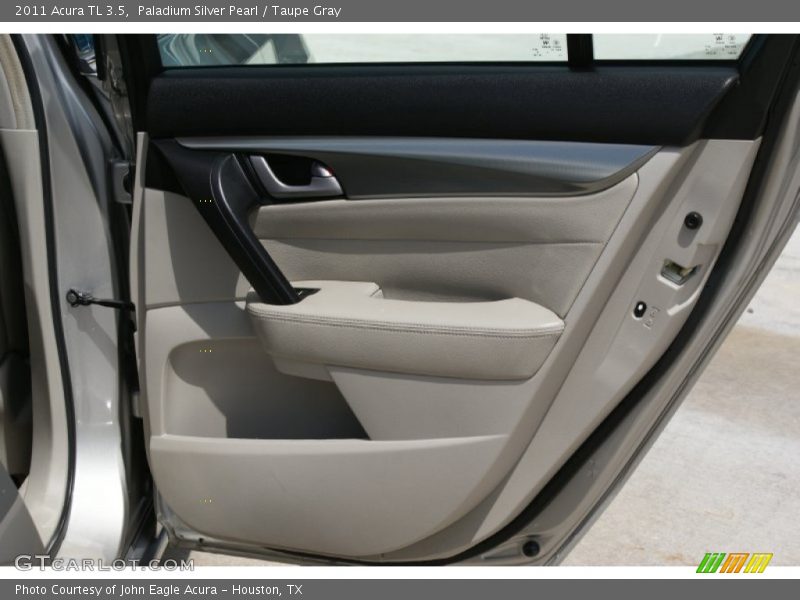 Paladium Silver Pearl / Taupe Gray 2011 Acura TL 3.5
