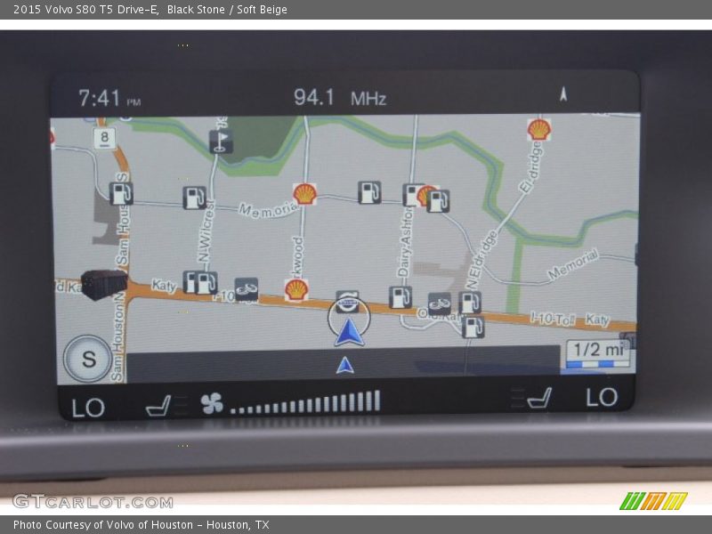Navigation of 2015 S80 T5 Drive-E