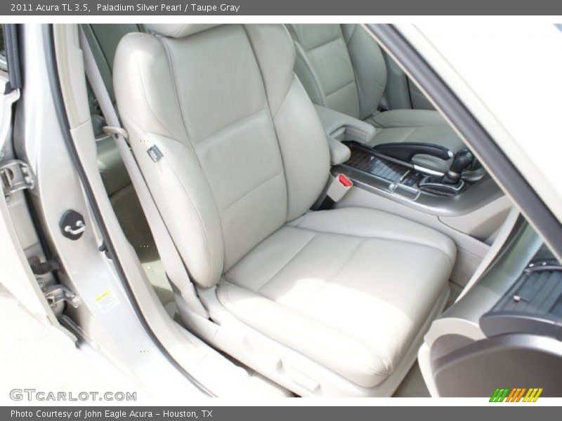 Paladium Silver Pearl / Taupe Gray 2011 Acura TL 3.5