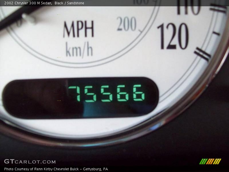 Black / Sandstone 2002 Chrysler 300 M Sedan