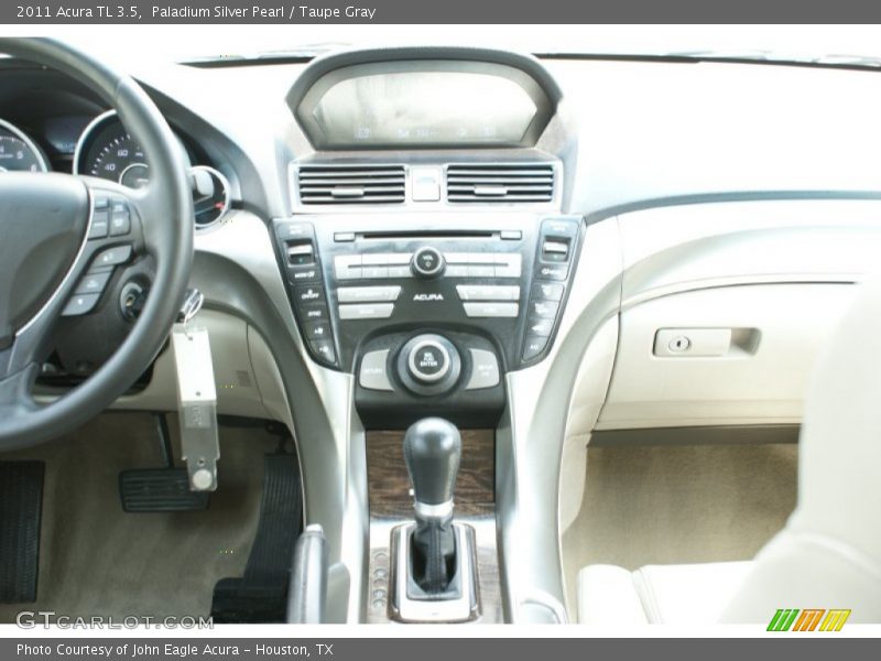 Paladium Silver Pearl / Taupe Gray 2011 Acura TL 3.5