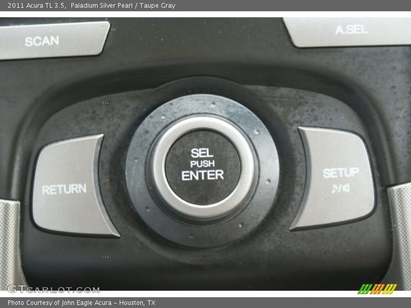 Paladium Silver Pearl / Taupe Gray 2011 Acura TL 3.5