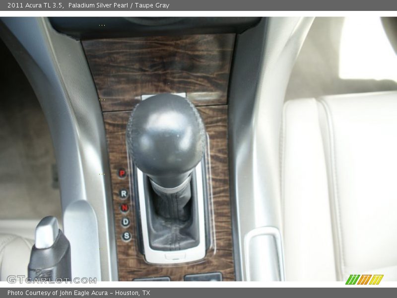Paladium Silver Pearl / Taupe Gray 2011 Acura TL 3.5