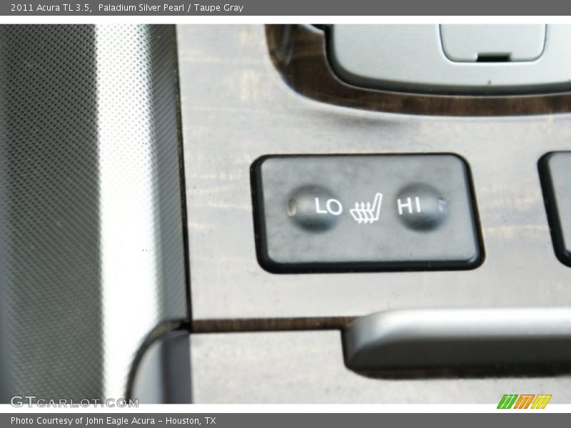 Paladium Silver Pearl / Taupe Gray 2011 Acura TL 3.5