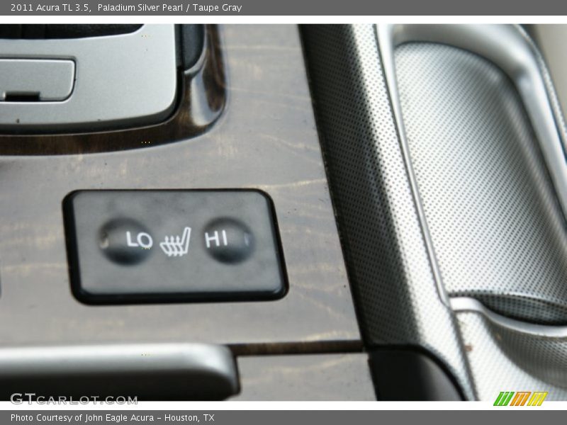 Paladium Silver Pearl / Taupe Gray 2011 Acura TL 3.5
