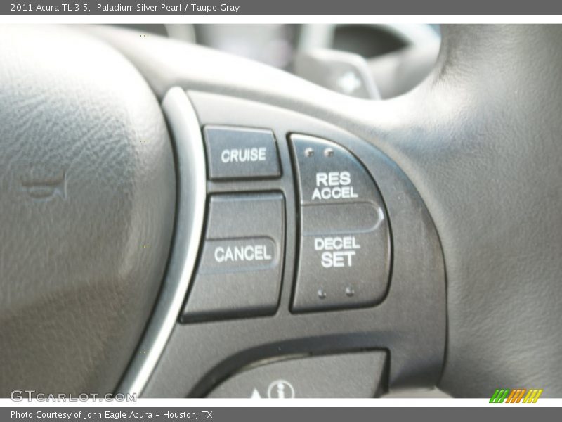 Paladium Silver Pearl / Taupe Gray 2011 Acura TL 3.5