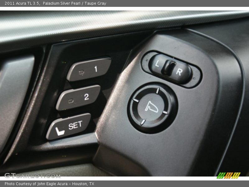 Paladium Silver Pearl / Taupe Gray 2011 Acura TL 3.5